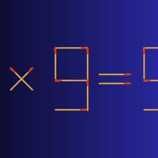 Brain teaser: Test your IQ with this tricky math challenge – Move only 1 matchstick in under 30 seconds!