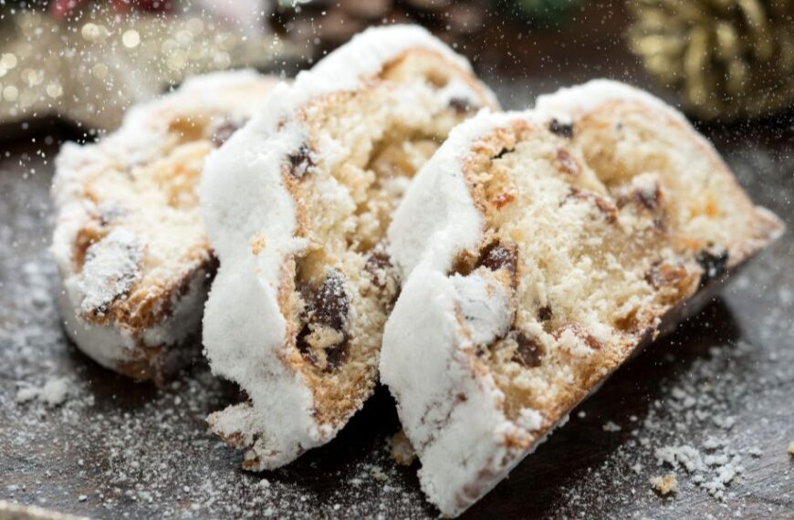 Effortless and inexpensive Christmas stollen for busy home cooks