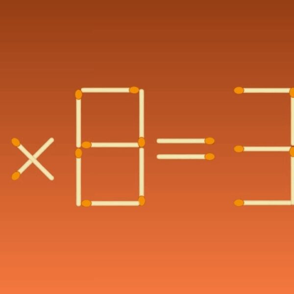 Can You Solve This Matchstick Puzzle by Moving 1 Match in 45 Seconds?