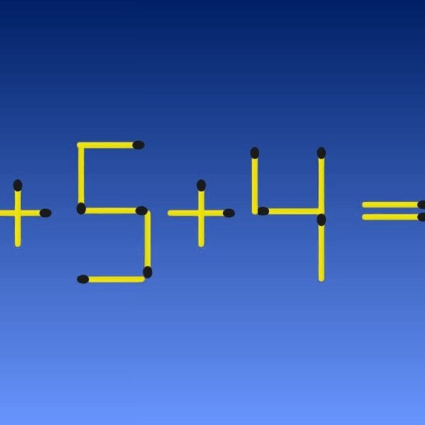 Can You Solve This Matchstick Puzzle in 25 Seconds by Moving 1 Match?
