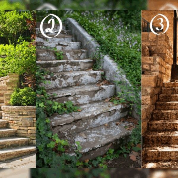Pick One of These 3 Stone Staircases and We'll Reveal How You Approach New Opportunities