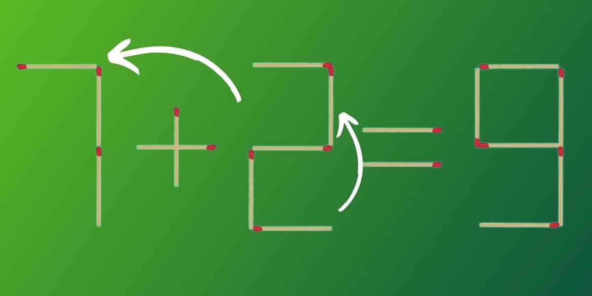 Brain teaser: Test your genius with this 2-matchstick math puzzle! Can ...