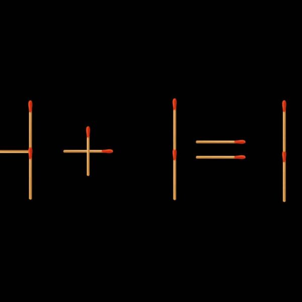 Maths Challenge: Test Your IQ with This 2 Matchstick Puzzle in Under 50 Seconds!