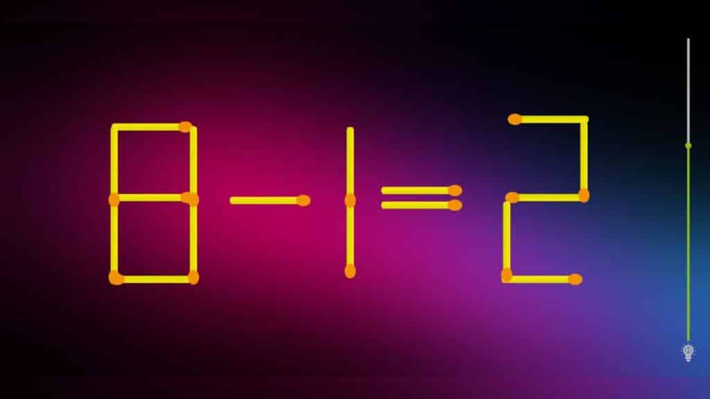 IQ test: Do you think you're a maths whiz? Move only 1 stick in under 15 seconds!