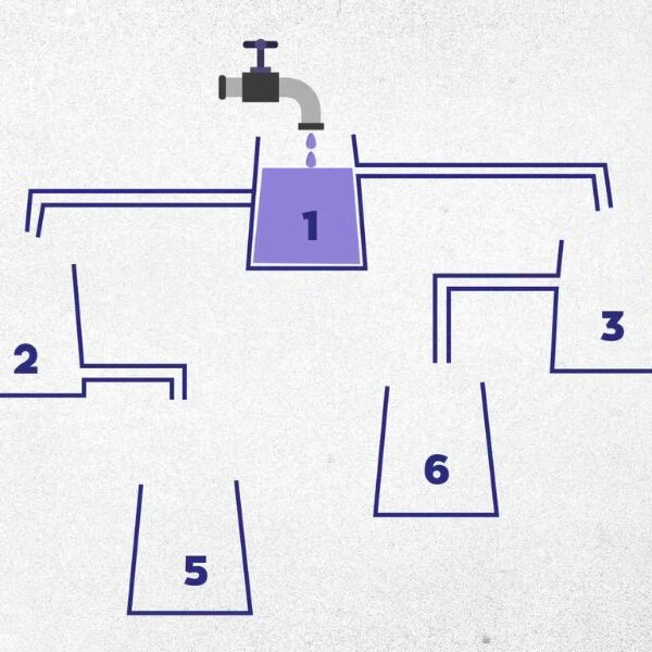 Brain teaser: Which water tank will fill first in 30 seconds? Put your intelligence to the test