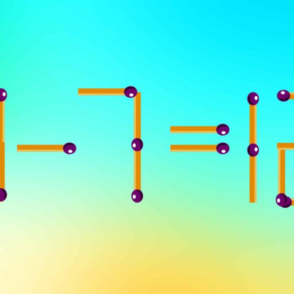 Brain teaser: Test your genius IQ by moving just 1 matchstick and see if you can crack the puzzle!