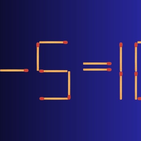 Brain teaser: Put your math IQ to the test and solve this challenge by moving one stick! You have 15 seconds!