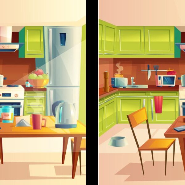 Spot the difference: Can you beat the clock and find all 10 differences in under 60 seconds?