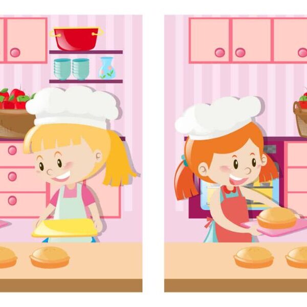 Spot the difference: How quickly you can find the 3 differences! Can you beat the clock and do it in 15 seconds?