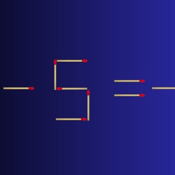 Brain Teaser Test Your Genius With This 2 Matchstick Math Puzzle Can