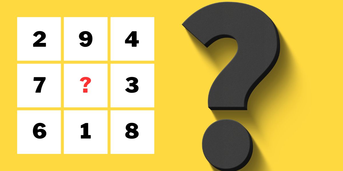 Brain Teaser IQ Test: Can You Guess The Missing Number In The