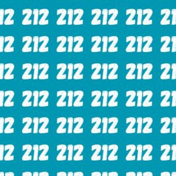 Visual test: How quickly can you find 213 and 217 among 212? The sharpest eyes can do it in 25 seconds!