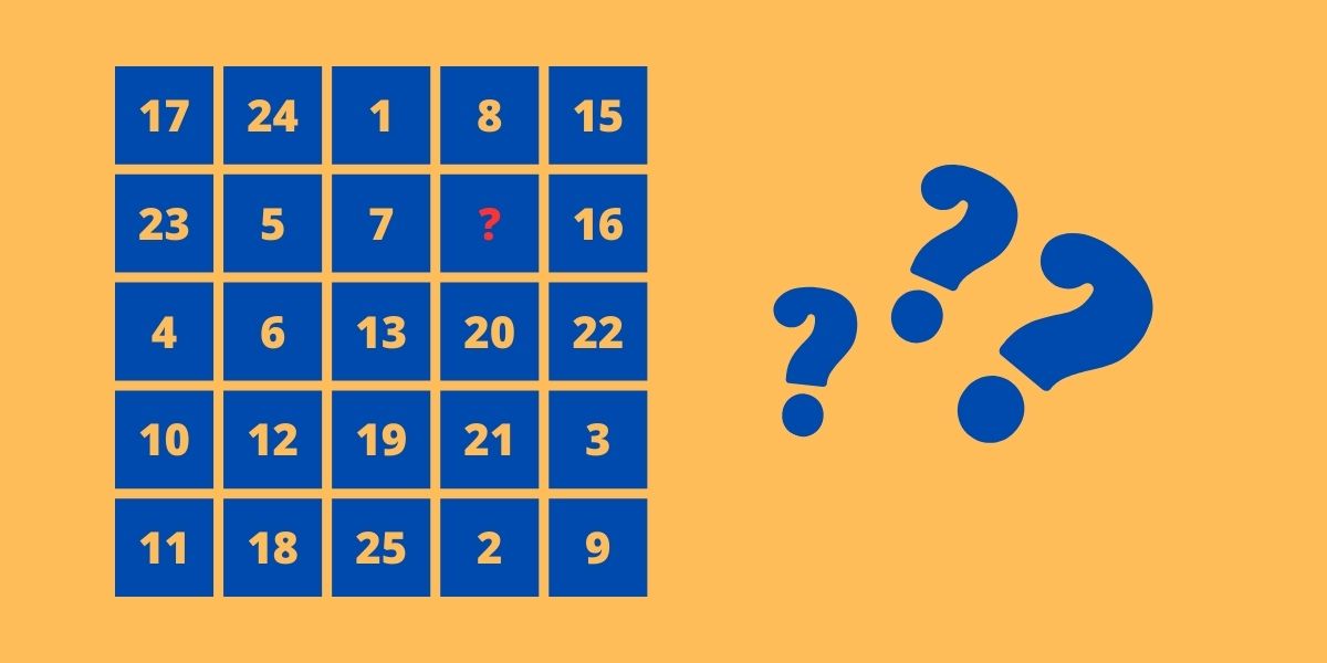 Brain teaser: Can you find the missing number in this logic sequence in less than 25 seconds? Few can do it so quickly.