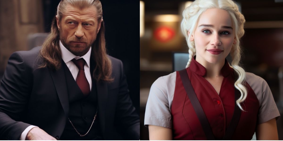 From Westeros to Wall Street: Imagining Games of Thrones characters navigating real life