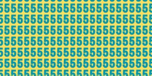 Can you spot the odd '5' in just 15 seconds? Test your eagle eyes with this fun visual challenge!