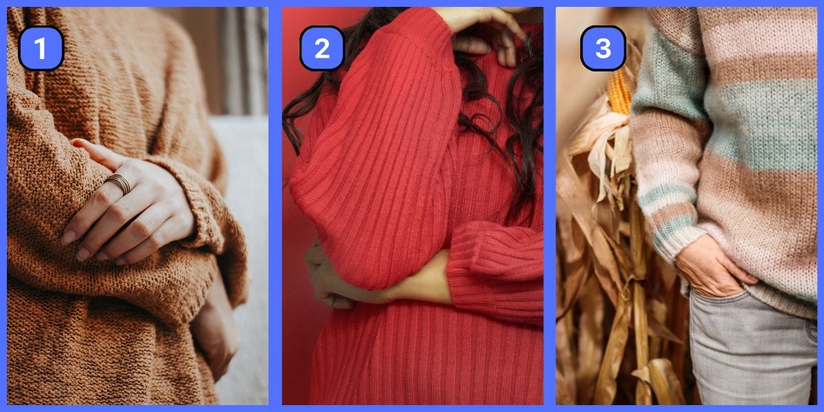 Personality test: choose a sweater and we'll reveal if you're more of a cynic or an idealist!