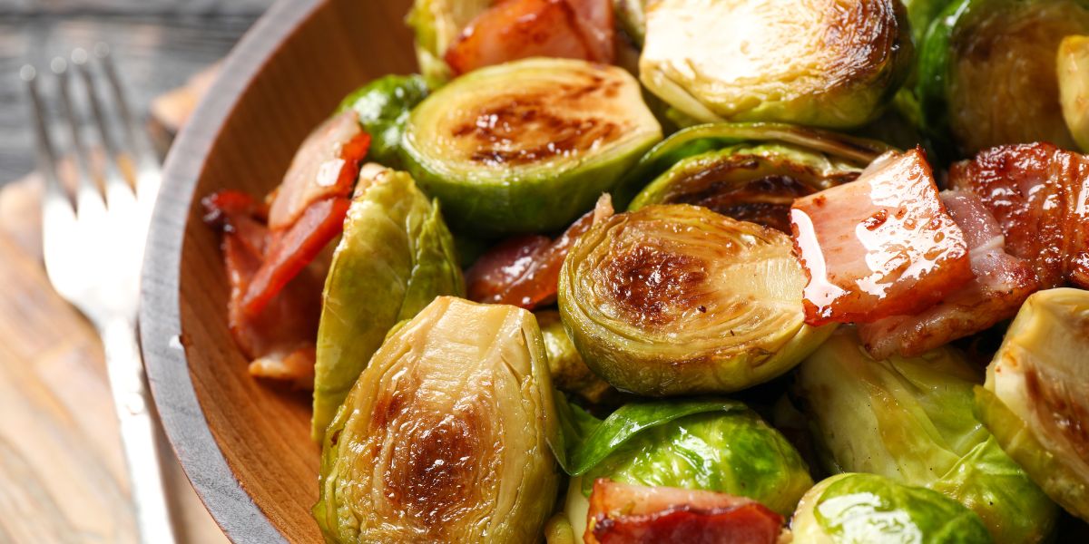 Sweet and savory delight: Easy maple bacon Brussels sprouts