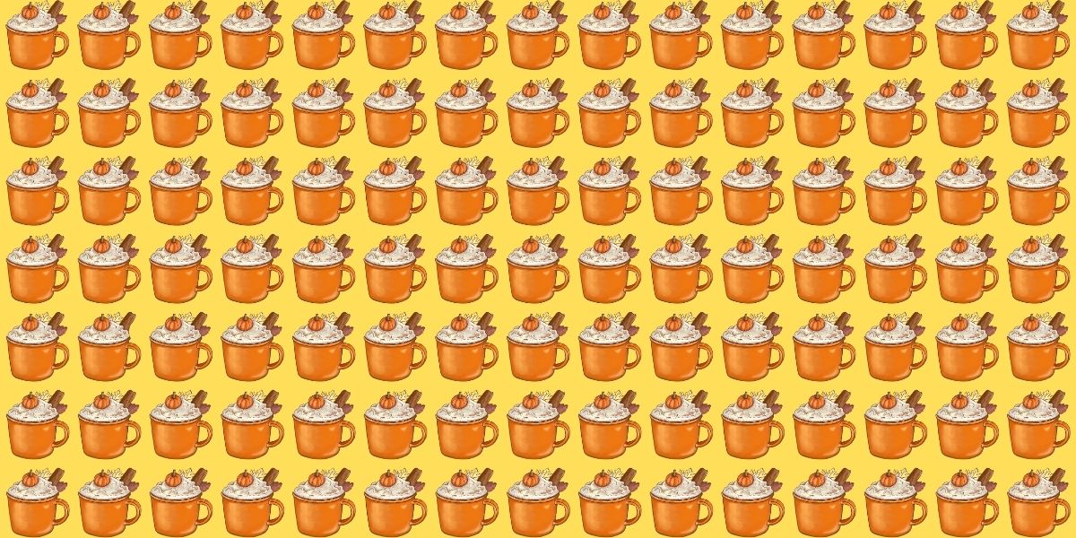 Can you spot the odd pumpkin spice latte in under 15 seconds? Test your eyes now!