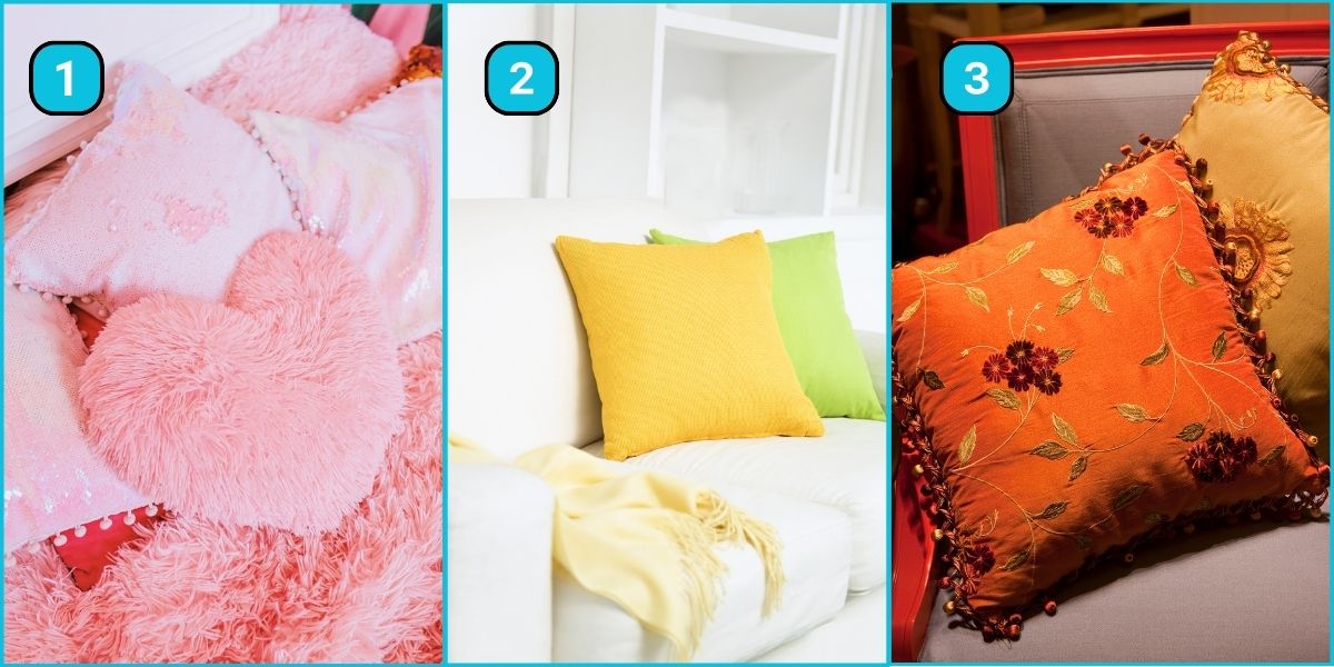 Personality test: Are you more often reliable or unreliable? Pick a pillow to reveal the truth!