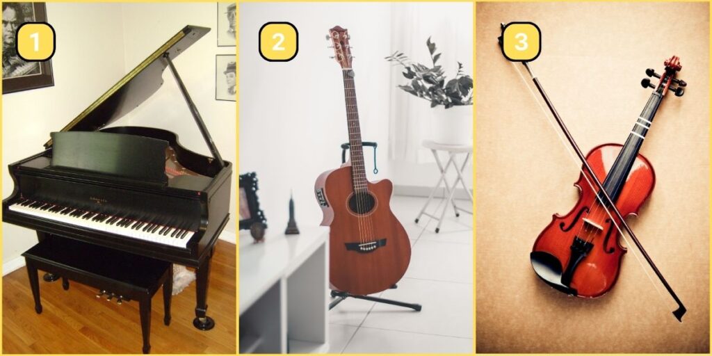Personality test Pick a musical instrument and we'll reveal if you are