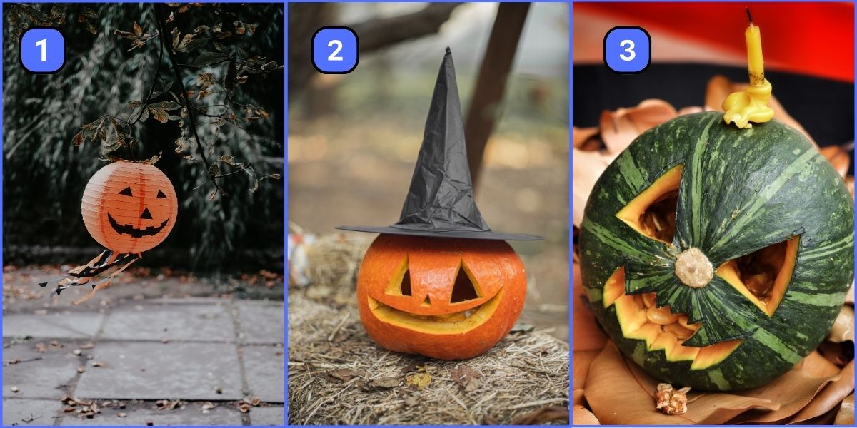 Personality test: Which jack o'lantern do you choose? It reveals if you're selfless or a born entrepreneur!
