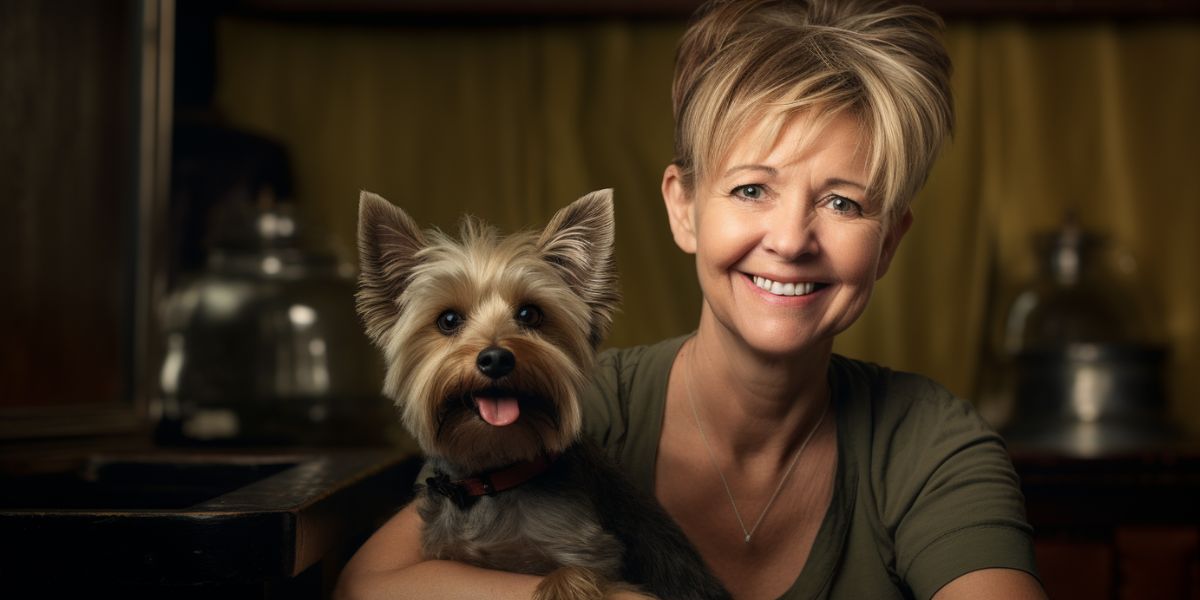 Rachel, 56: I adopted a rescue dog at 54. It's not just him who found a home, I found a devoted friend!
