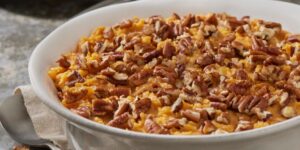 Scrumptious sweet potato casserole that melts in your mouth