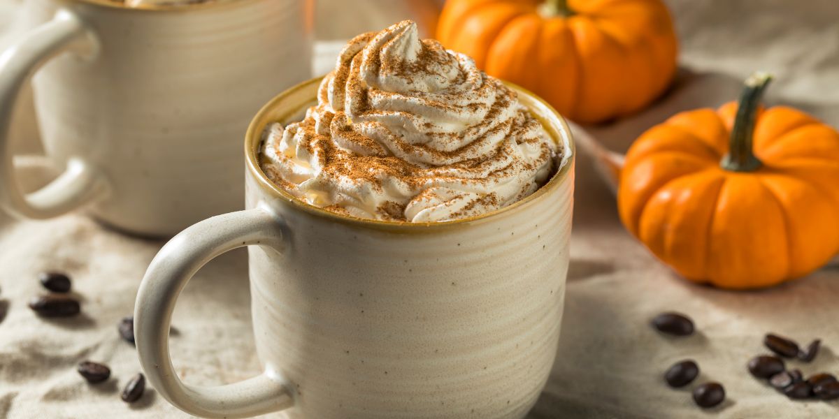 Whip up a quick and budget-friendly pumpkin spice latte at home!