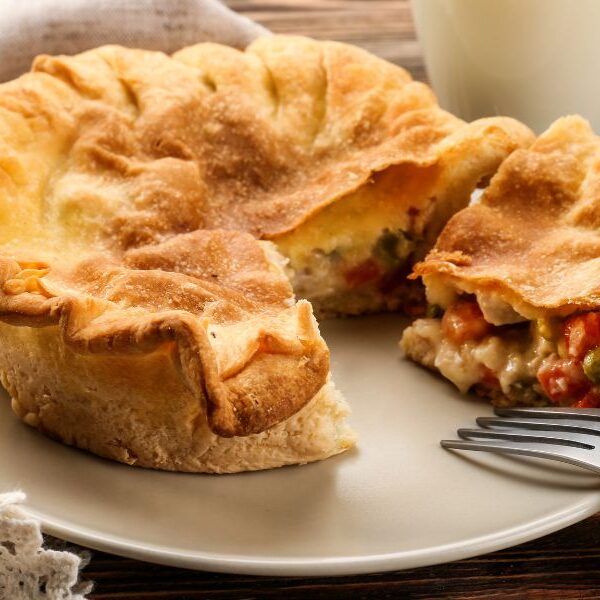 Comforting and budget-friendly homemade chicken pot pie recipe