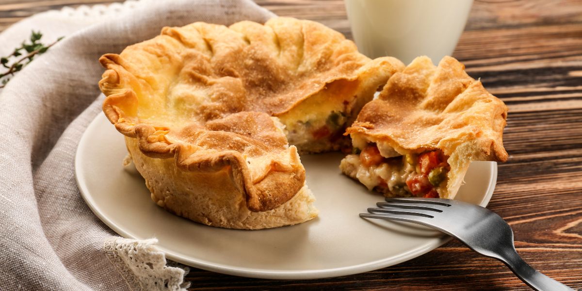 Comforting and budget-friendly homemade chicken pot pie recipe