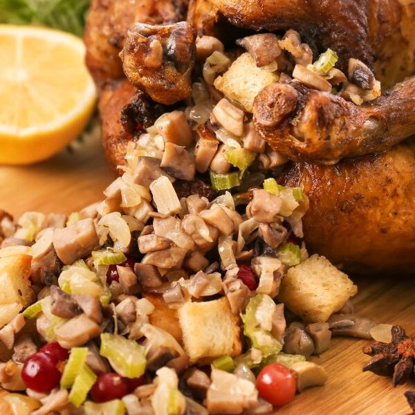 Savor the flavors: Mesmerizing roast turkey with stuffing