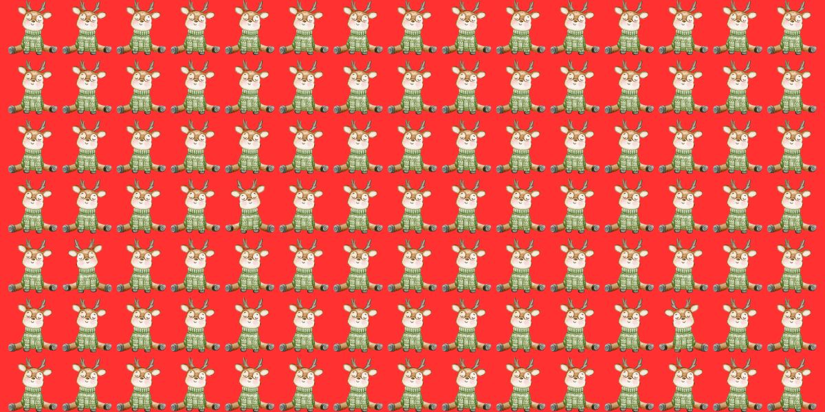 Can you spot the 3 odd deers in just 20 seconds? Test your eyesight with this exciting challenge!