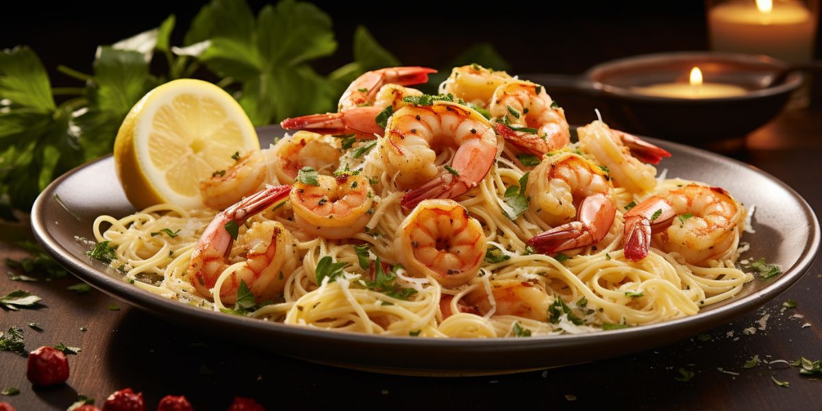 Twist your taste buds: zesty lemon garlic shrimp pasta