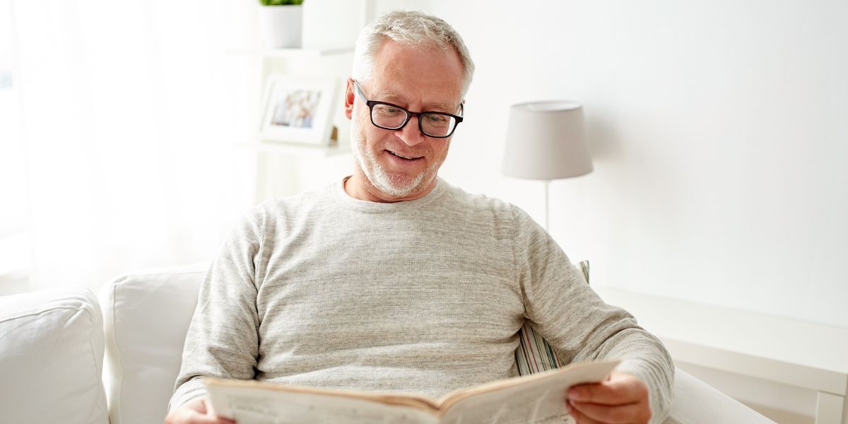 William, 55: I learned to read at 55 and it fills me with pride.