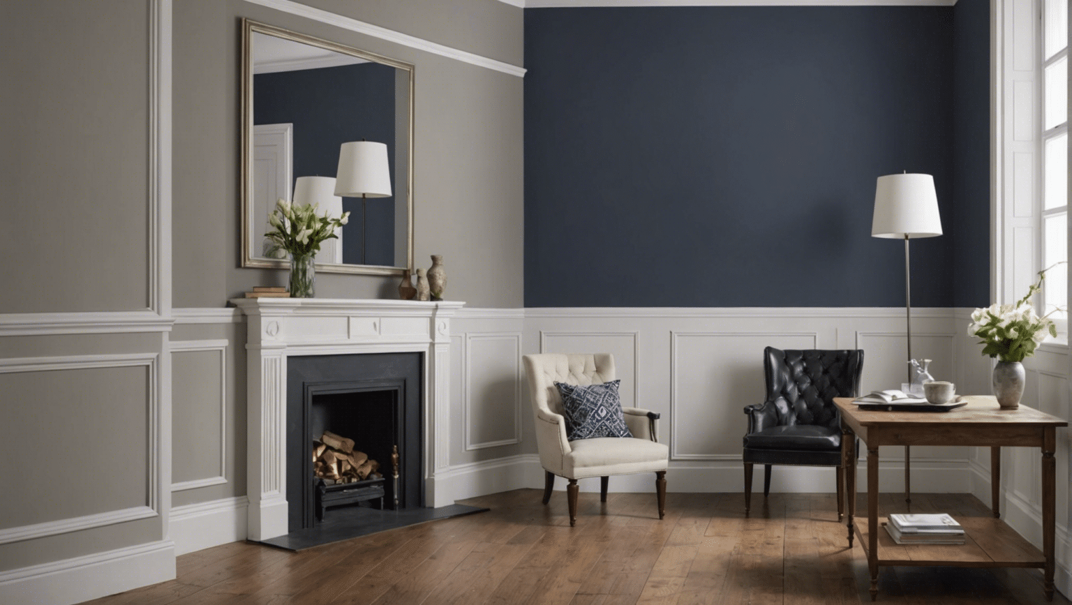 In the battle of trim vs. walls what should you paint first? Abmeyerwood