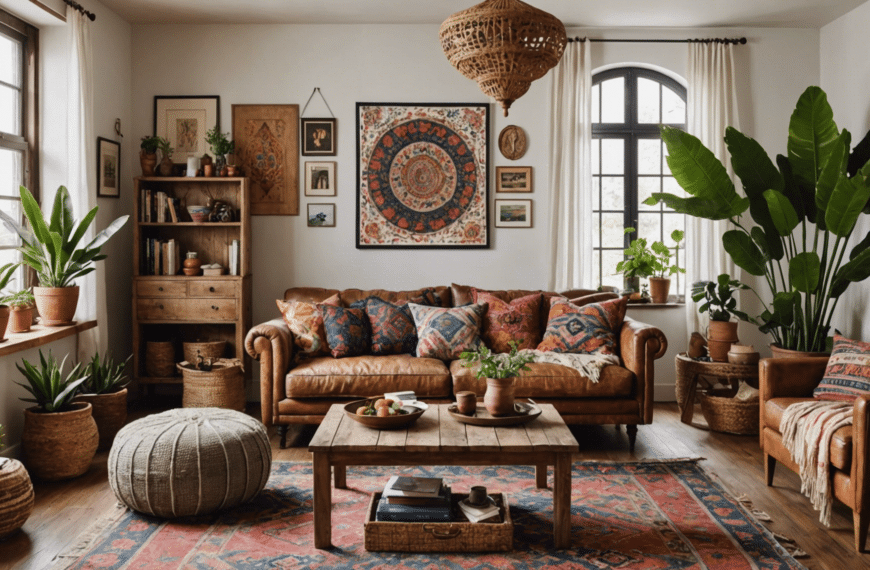 How to transform your home with a bohemian touch