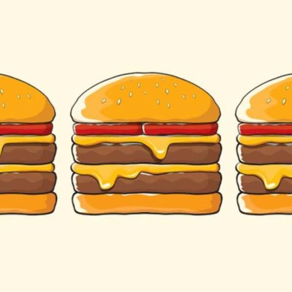 Guess the Different Burger: An Intelligence Challenge to Solve in 7 Seconds!