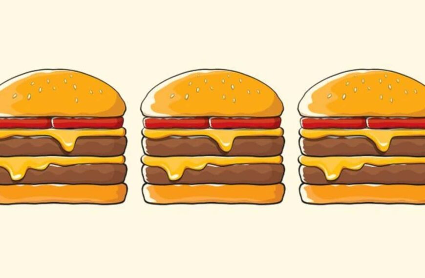 Guess the Different Burger: An Intelligence Challenge to Solve in 7 Seconds!