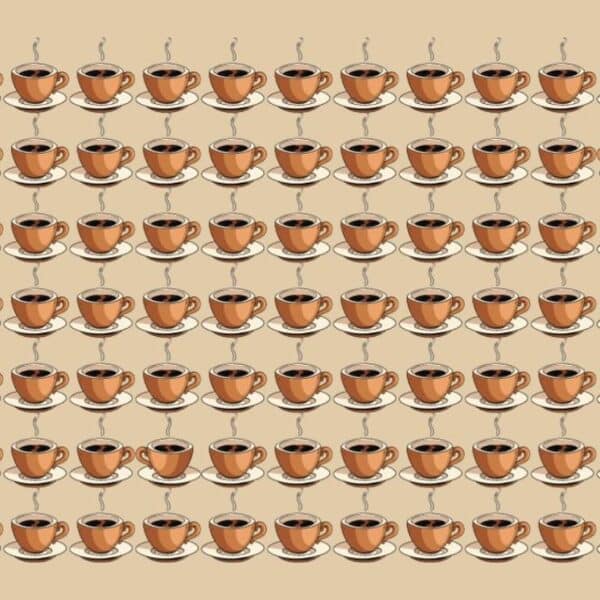 Test your eye for detail: Can you spot the 3 different coffee cups within 15 seconds?