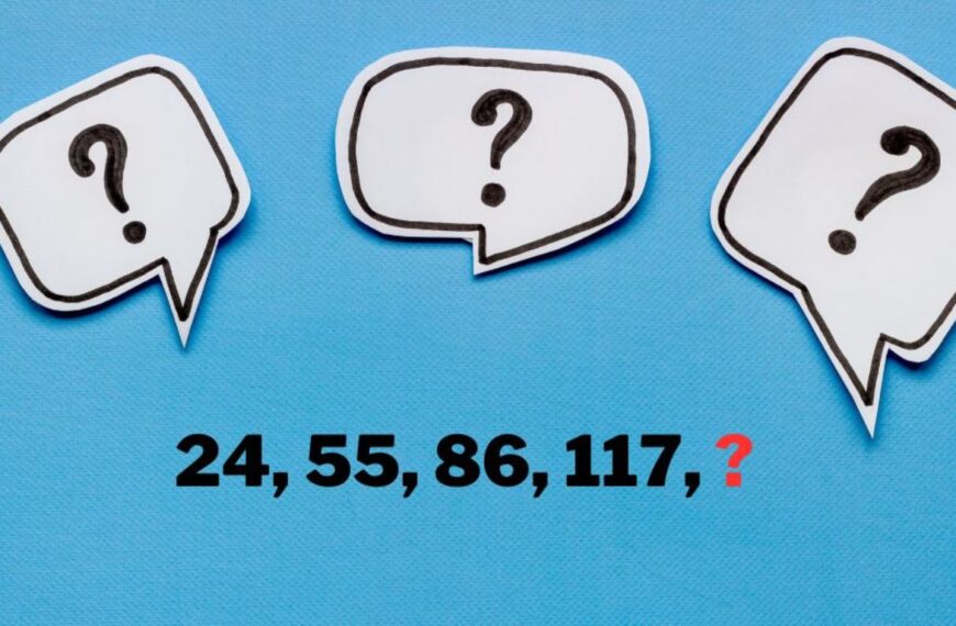 We bet you can’t find the missing number in this brain-bending sequence in 25 seconds!