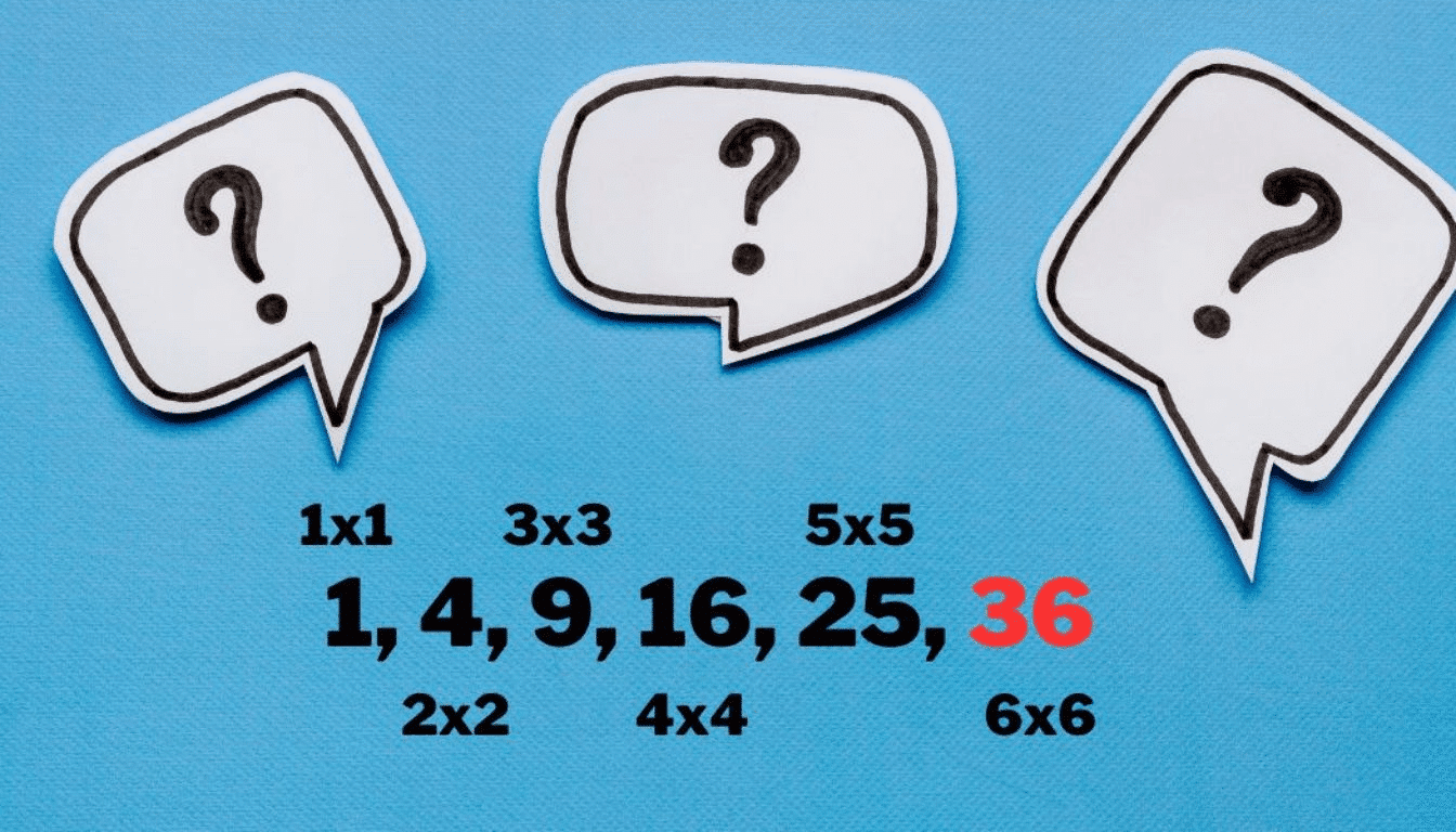 Shall we bet you can't find the missing number in this logical sequence in less than 15 seconds?