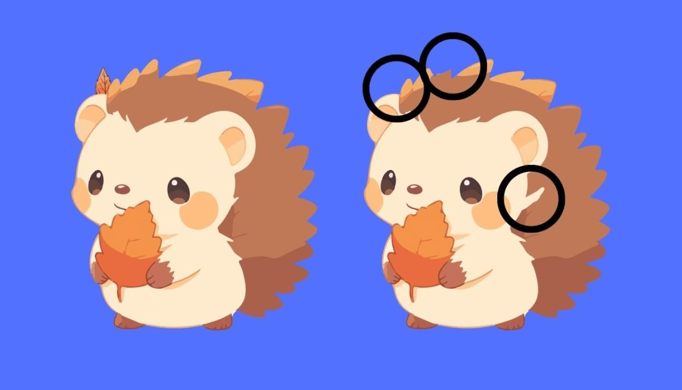 Test your attentiveness: can you spot the 3 differences between curls in 15 seconds? Only the sharpest eyes will make it!