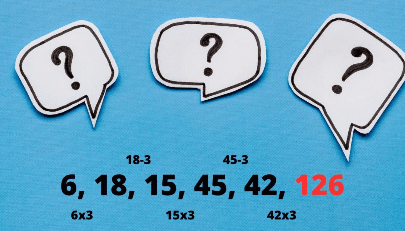 Impossible challenge: can you find the missing number in this logical sequence in less than 20 seconds? Try it now!