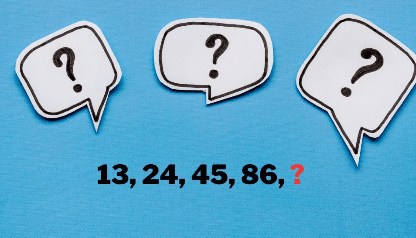 Challenge accepted? Find the missing number in this logical sequence in less than 25 seconds!