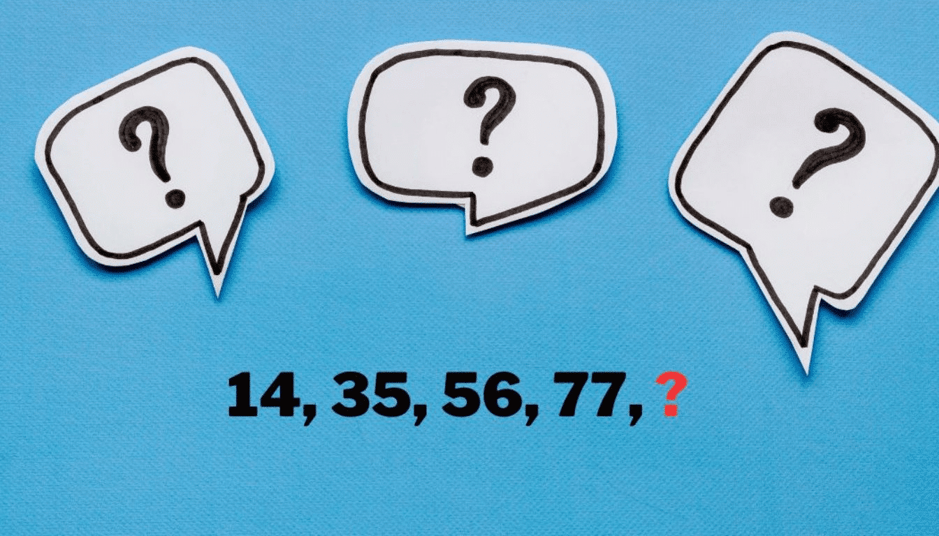 I bet you can't find the missing number in this logical sequence in less than 25 seconds!