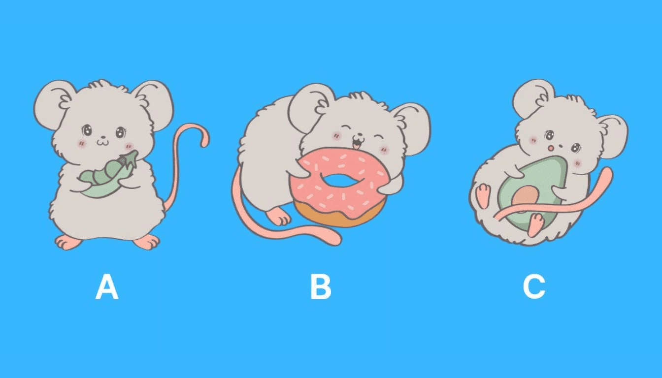 Personality test: which mouse attracts you the most? Discover the hidden fear that drives your decisions