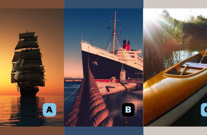 Personality test: which ship do you want to board? Your answer reveals whether you have a bold or cautious nature