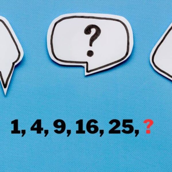 Shall we bet you can’t find the missing number in this logical sequence in less than 15 seconds?