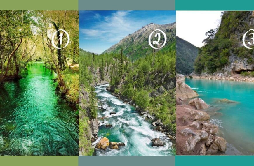 Find out how you manage the conflict between duty and pleasure in your life with this personality test: choose a river and reveal your true self!