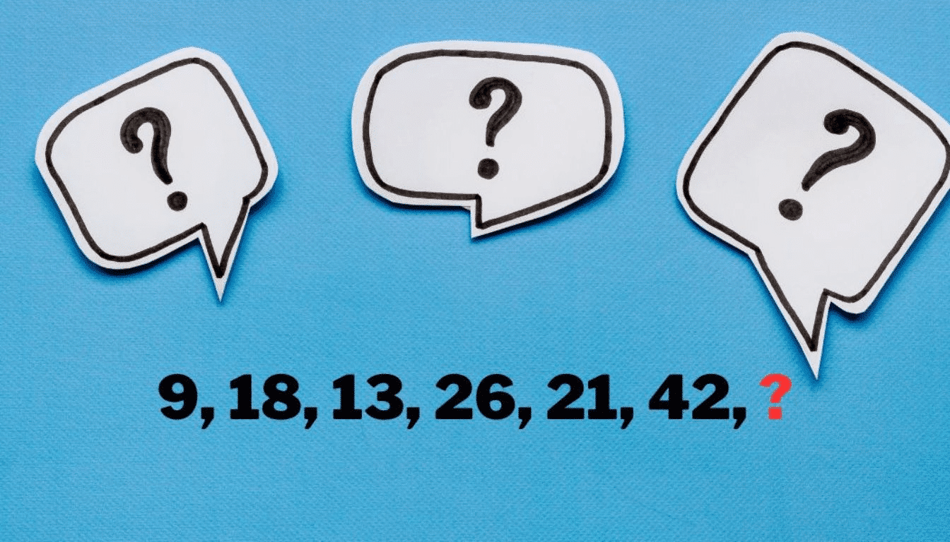 Can you find the missing number in this logical sequence in less than 25 seconds? We bet you can't!